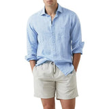Camisa Social em Linho Masculina Bellaro® S1331