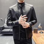 Jaqueta de Couro Casual Masculina Bellaro®