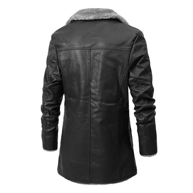 Sobretudo de Couro Masculino Bellaro® S1255