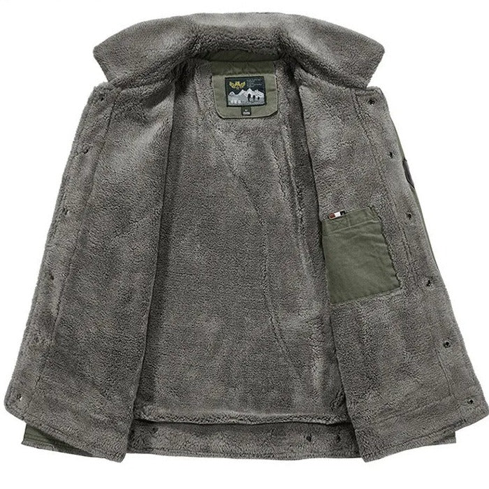Jaqueta Militar Masculina Interior de Lã Bellaro®