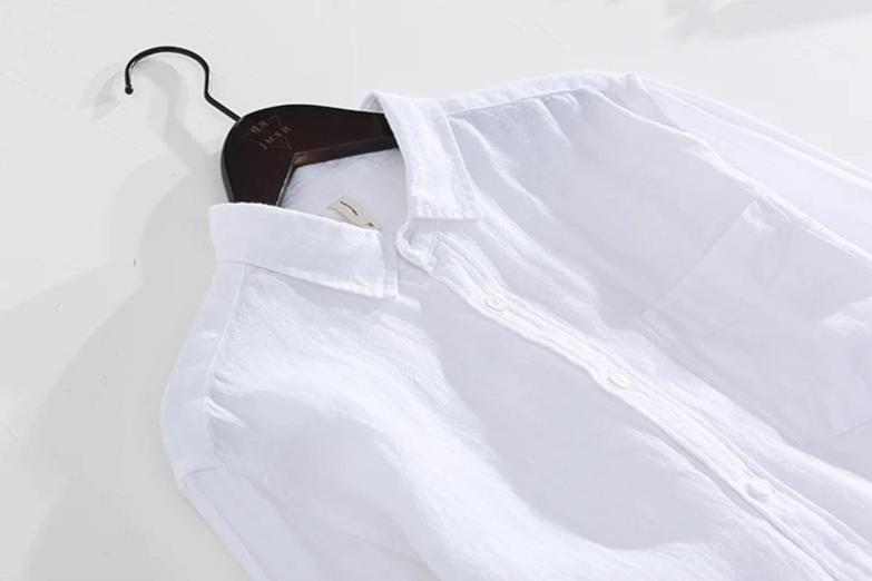 Camisa Masculina Manga Longa de Linho Bellaro® S1337