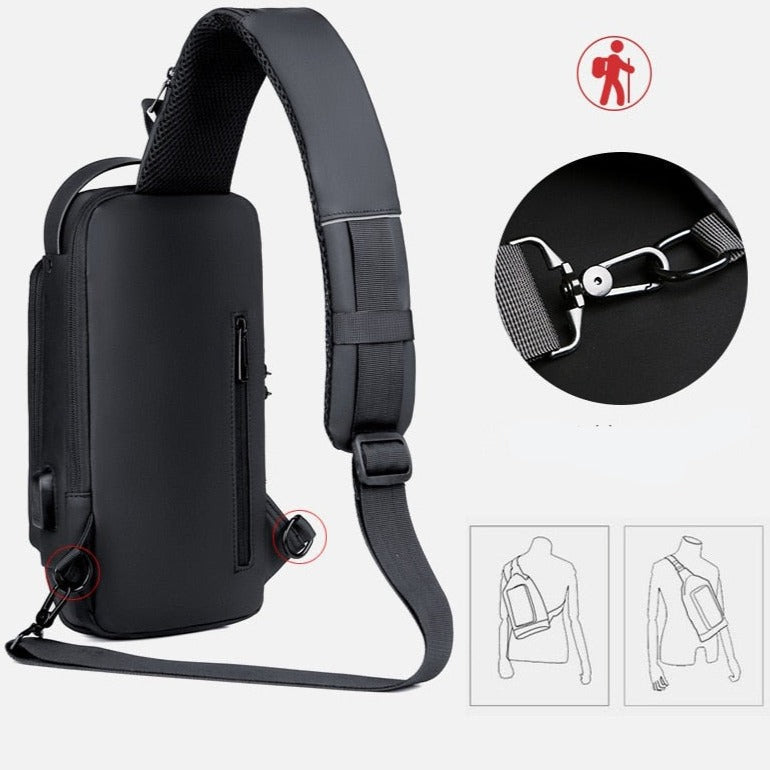 Bolsa Masculina Impermeável