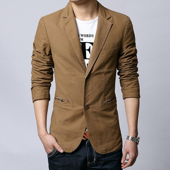 Blazer Masculino Slim Fit Esporte Fino Bellaro® S1045