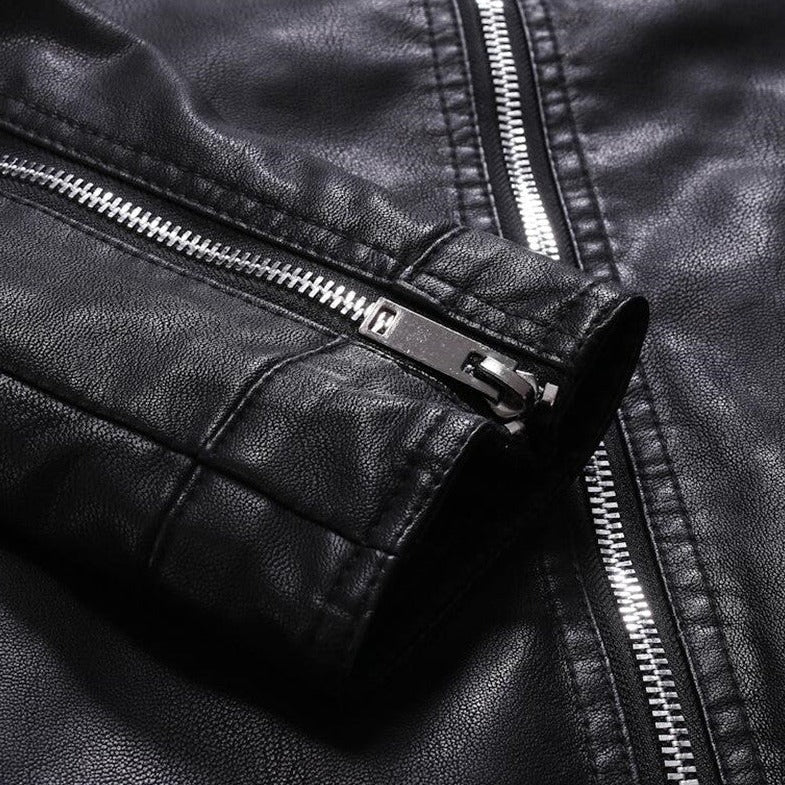 Jaqueta Masculina de Couro Classic Bellaro®