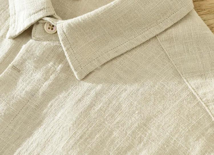 Camisa Masculina Manga Curta de Linho Bellaro® S1339