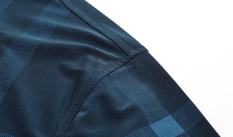 Camisa Masculina Polo com Listras