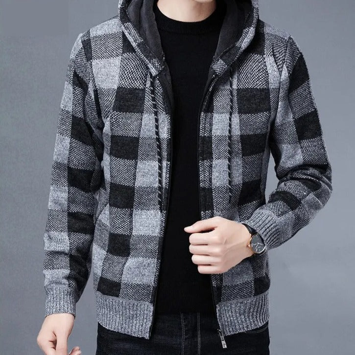 Moletom Xadrez Masculino com Capuz Bellaro®