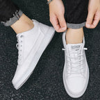 Tênis Masculino de Couro Fashion