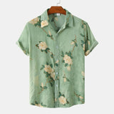 Camisa Masculina Estampada Bellaro Floral®