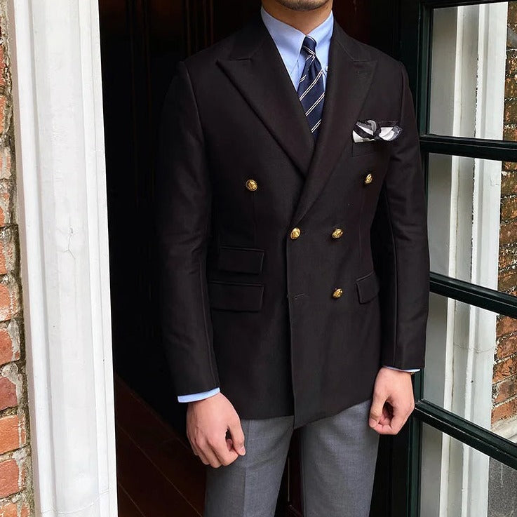 Blazer Slim Masculino Transpassado Bellaro® S1281