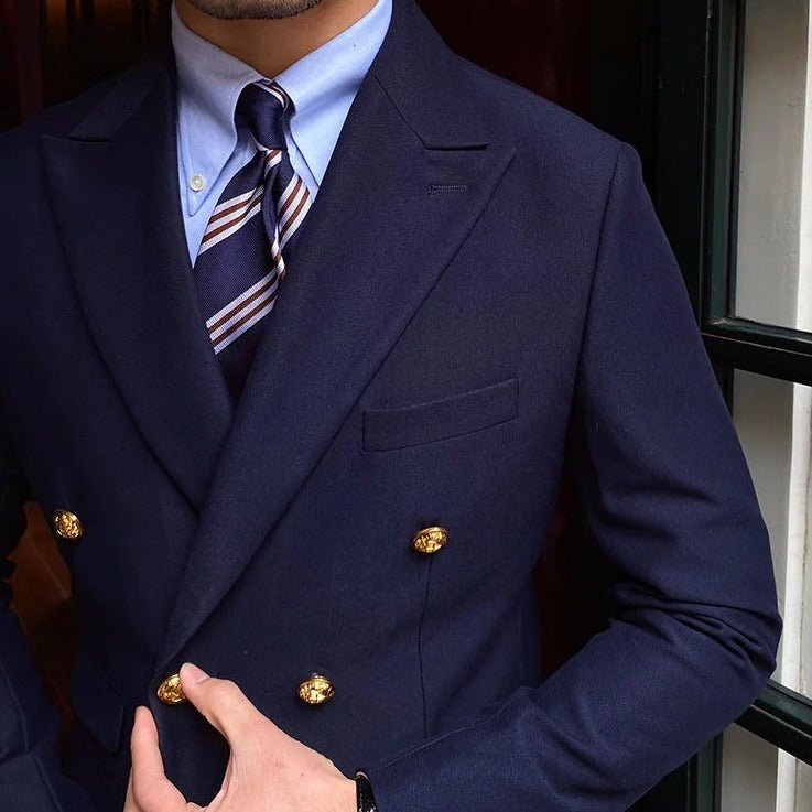Blazer Slim Masculino Transpassado Bellaro® S1281