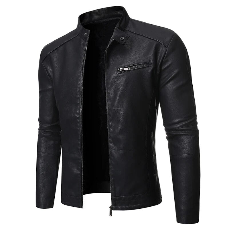 Jaqueta Masculina de Couro Bellaro® S1105