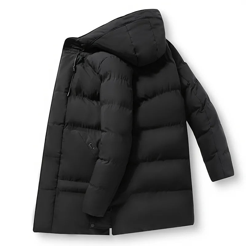 Jaqueta Puffer Longa Plus Size Masculina Bellaro®