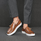 Sapato Mocassim Couro Masculino Fèvre