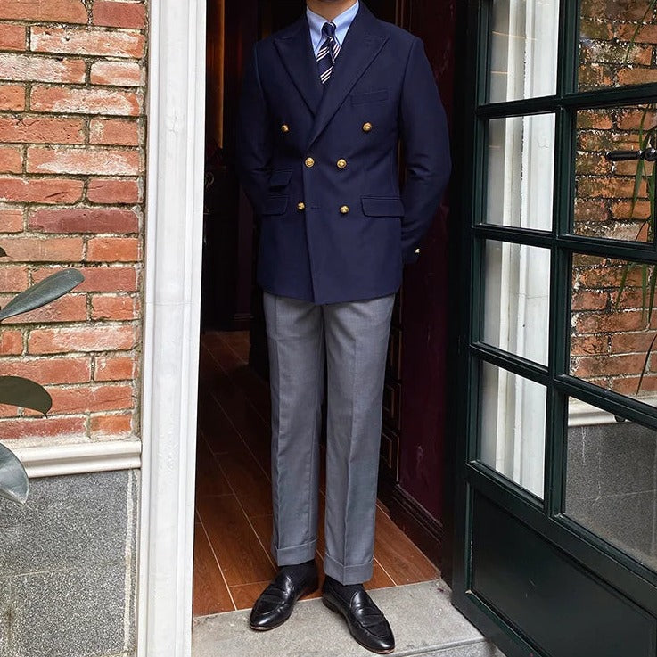 Blazer Slim Masculino Transpassado Bellaro® S1281