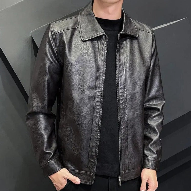 Jaqueta Masculina de Couro Bellaro® S1098