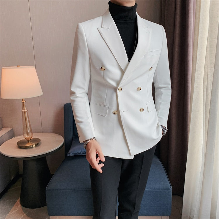 Blazer Masculino Abotoamento Duplo