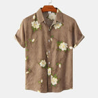 Camisa Masculina Estampada Bellaro Floral®