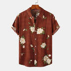 Camisa Masculina Estampada Bellaro Floral®