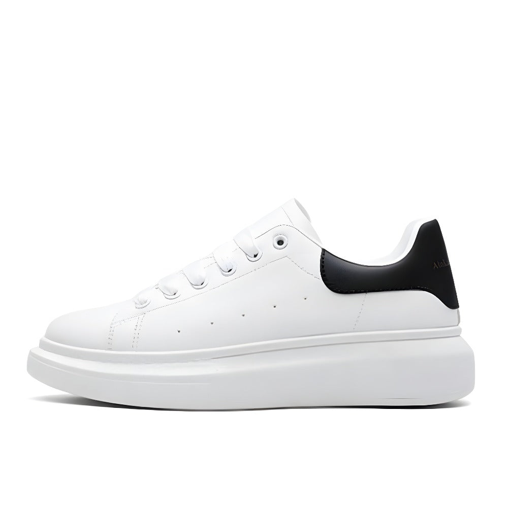 Tênis Masculino Casual de Couro