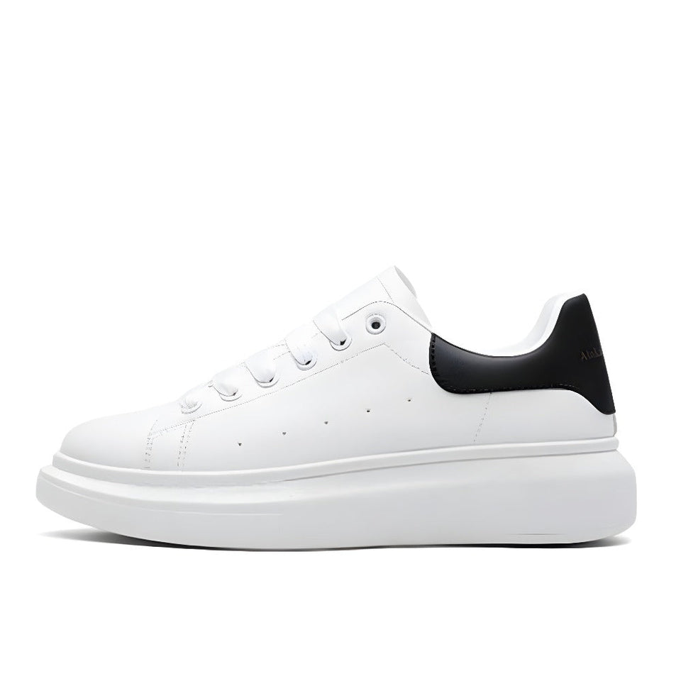 Tênis Masculino Casual de Couro