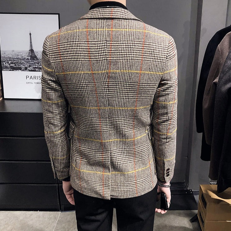 Blazer Jaqueta Slim Fit Masculino Bellaro® S1040