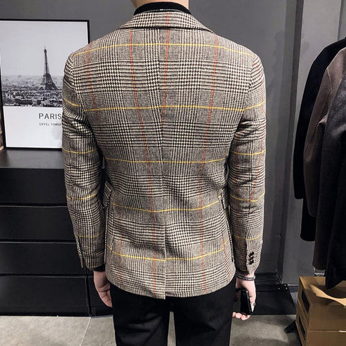 Blazer Jaqueta Slim Fit Masculino Bellaro® S1040