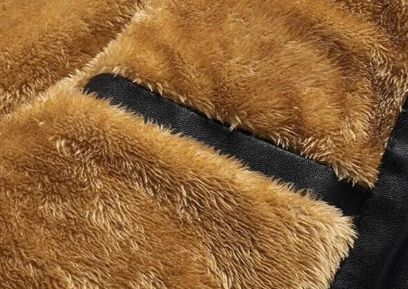 Jaqueta Masculina de Couro Bellaro® S1093