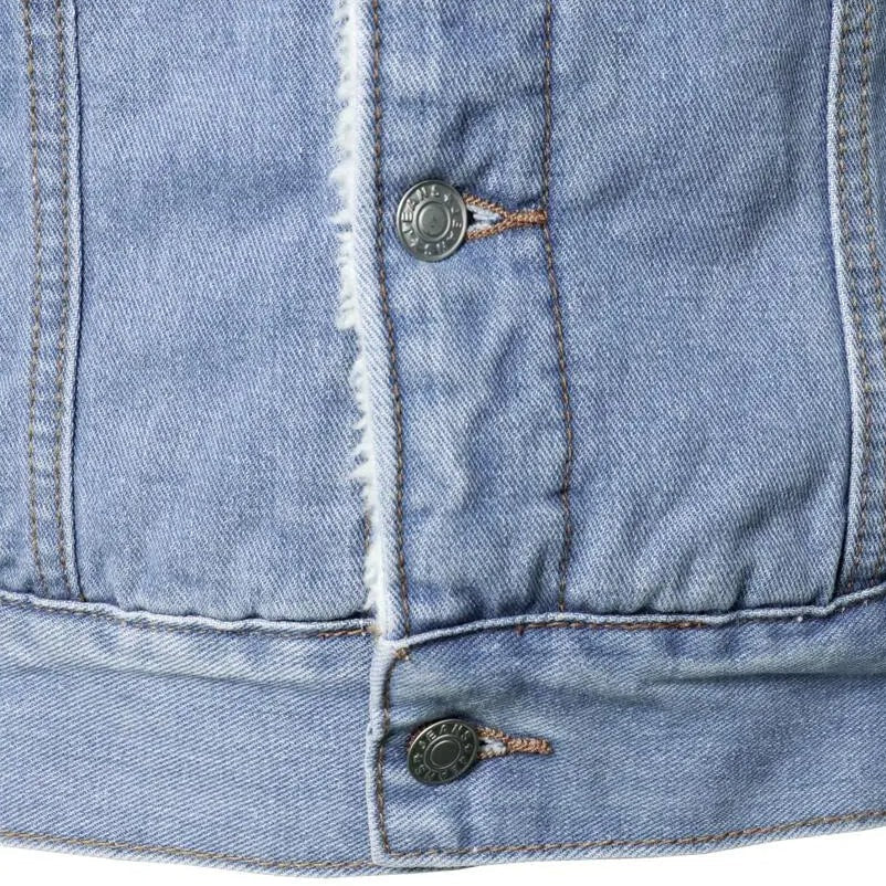 Jaqueta Jeans Interior de Lã Masculina Bellaro®