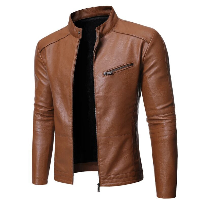 Jaqueta Masculina de Couro Bellaro® S1105