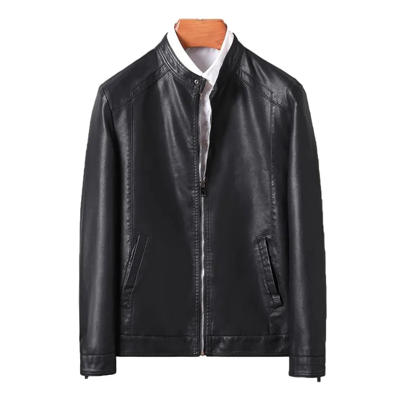 Jaqueta de Couro Casual Masculina Bellaro®
