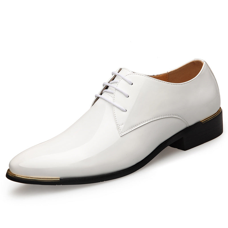 Sapato Masculino de Couro Envernizado