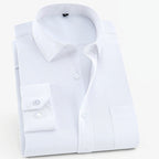 Camisa Social Manga Longa Masculina Plus Size