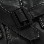 Jaqueta longa de Couro Masculina Bellaro®