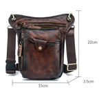 Bolsa Masculina de Cintura Couro Genuíno