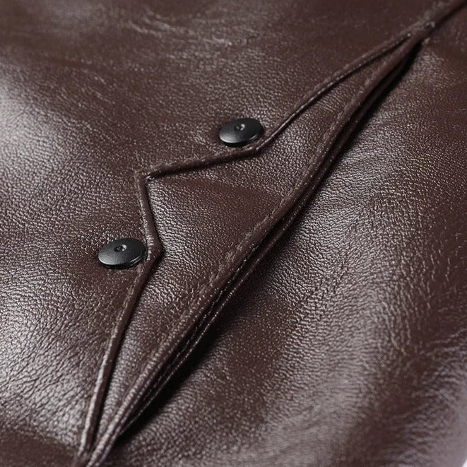 Jaqueta de Couro Masculina Bellaro® S1279