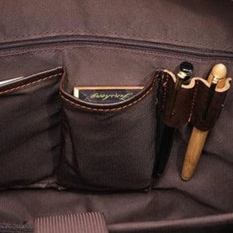 Bolsa Masculina de Couro Fashion