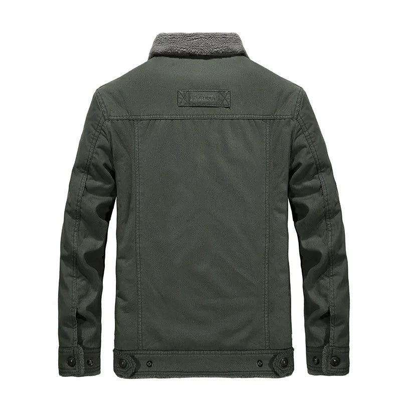 Jaqueta Militar Masculina Interior de Lã Bellaro®
