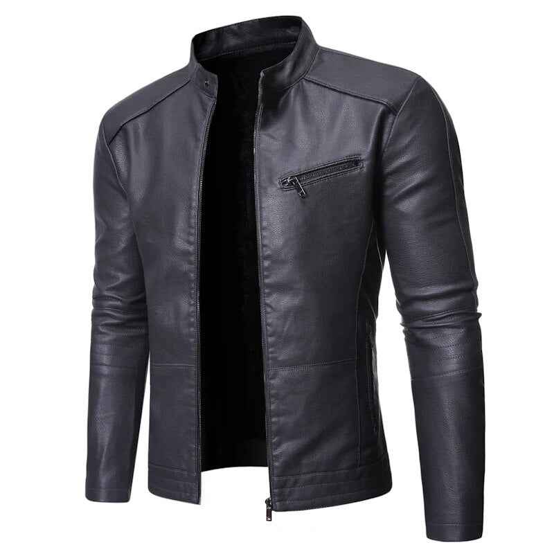 Jaqueta Masculina de Couro Bellaro® S1105