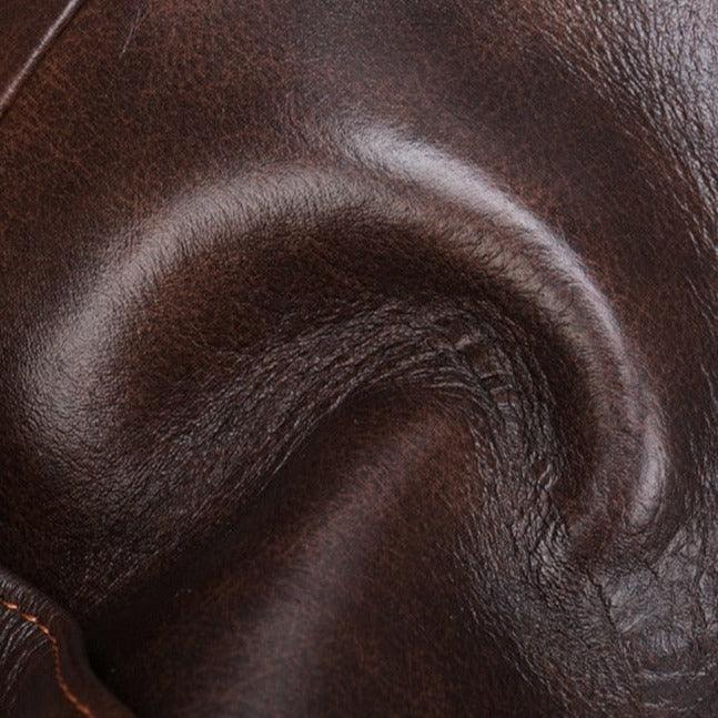 Bolsa Masculina de Couro Fashion