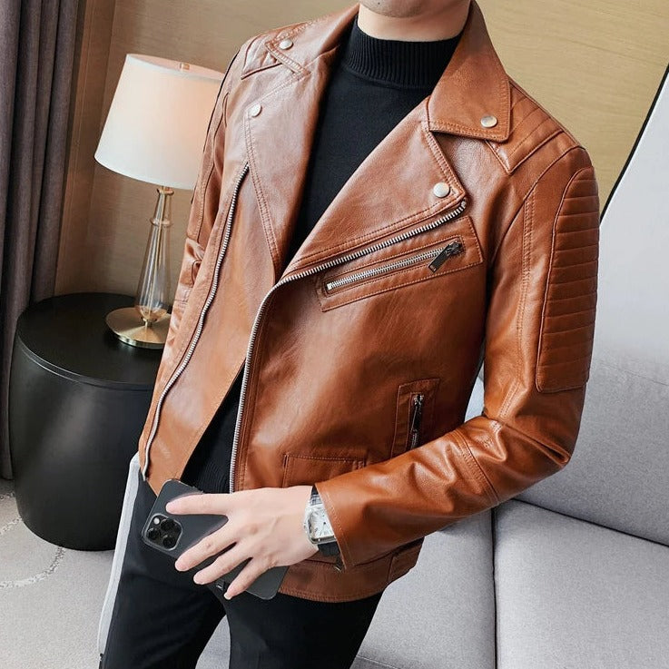 Jaqueta de Couro Masculina Bellaro® S1322