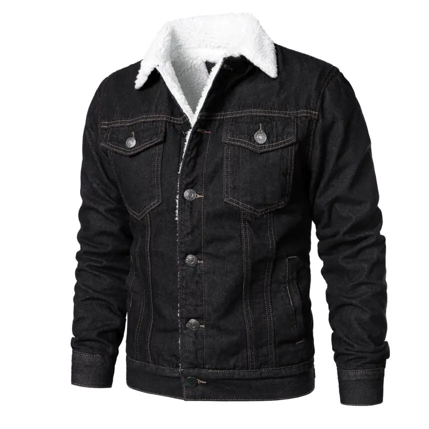 Jaqueta Jeans Interior de Lã Masculina Bellaro®
