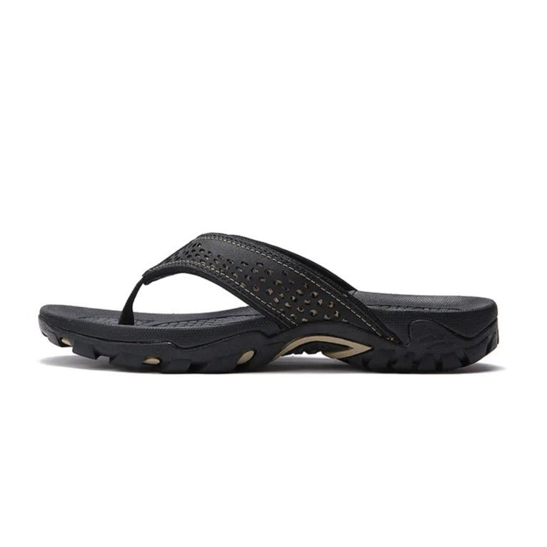 Chinelo Masculino de Couro Bellaro® S1205