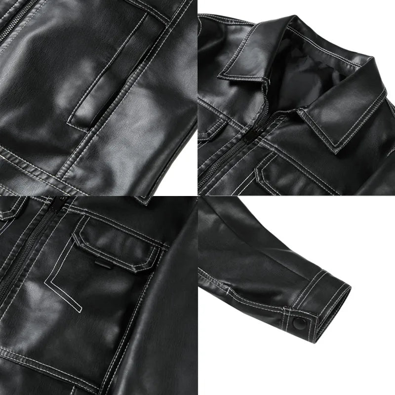 Jaqueta de Couro Masculina Bellaro® S1323