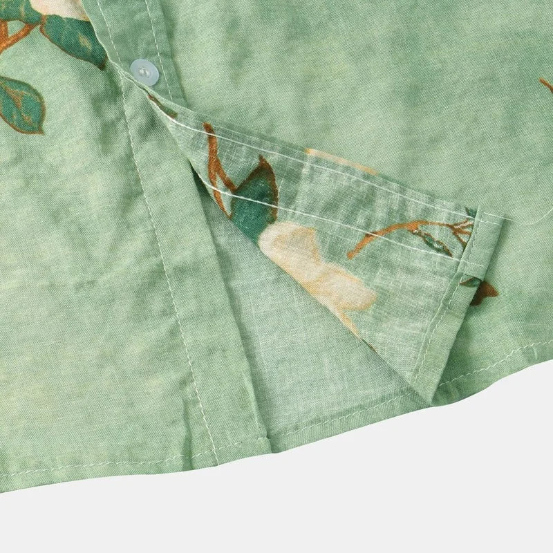 Camisa Masculina Estampada Bellaro Floral®