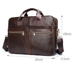 Bolsa Masculina de Couro Fashion