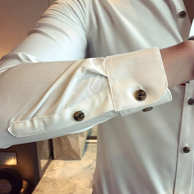 Camisa Social Masculina Monaco