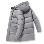 Jaqueta Puffer Longa Plus Size Masculina Bellaro®
