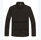 Camisa Social Manga Longa Masculina Plus Size