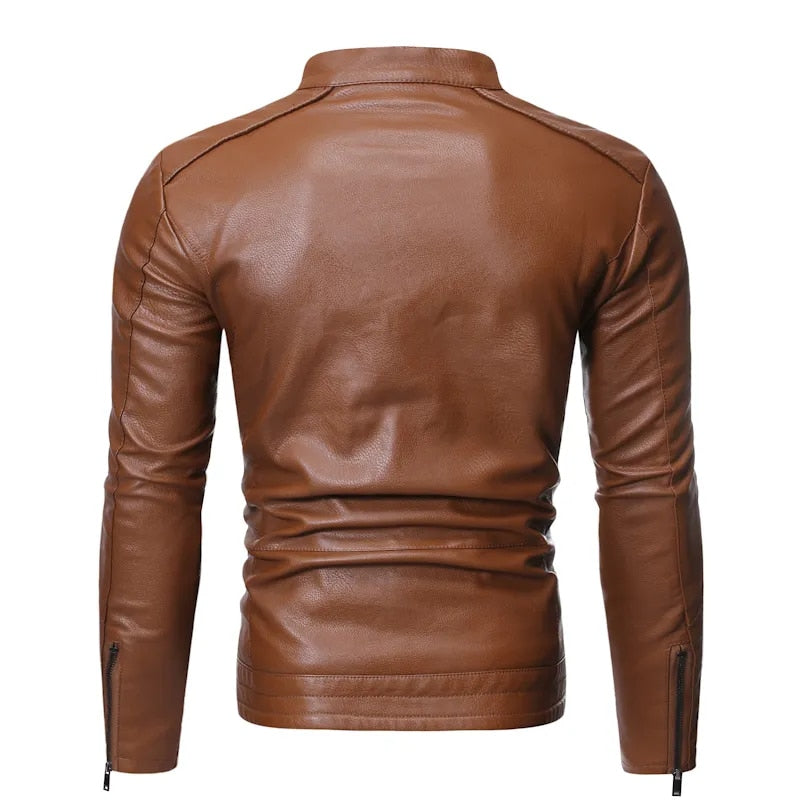 Jaqueta Masculina de Couro Bellaro® S1105